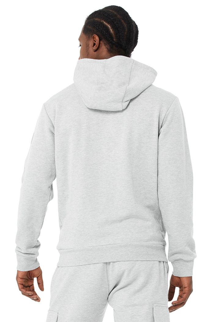 Sudadera Con Capucha Alo Yoga Highline Hombre Grises | 398650PWV