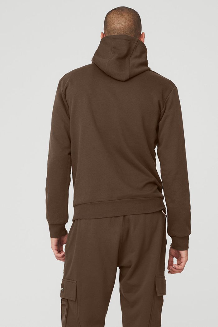 Sudadera Con Capucha Alo Yoga Highline Hombre Negros | 781453ZIK