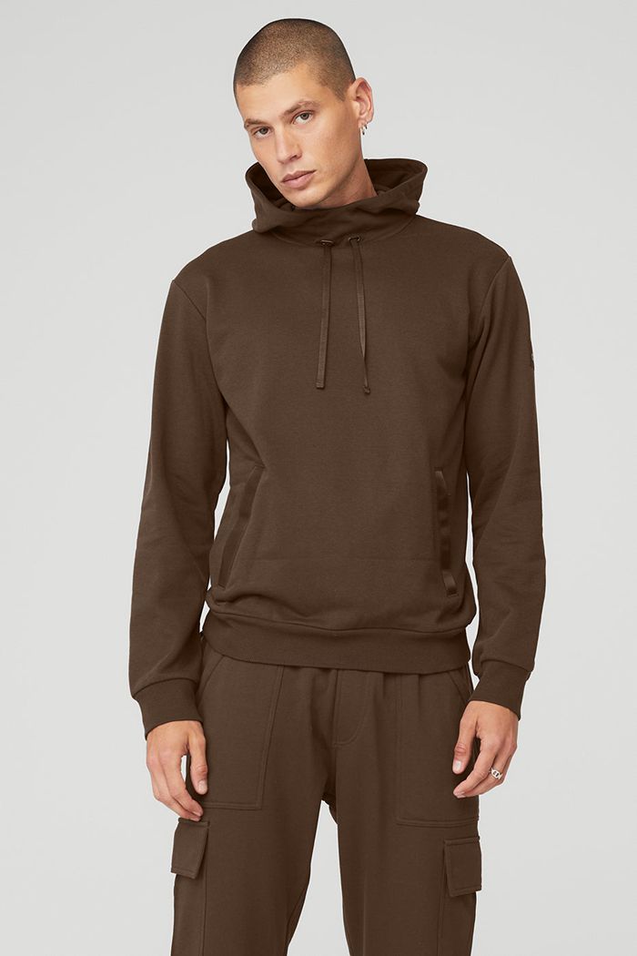 Sudadera Con Capucha Alo Yoga Highline Hombre Negros | 781453ZIK