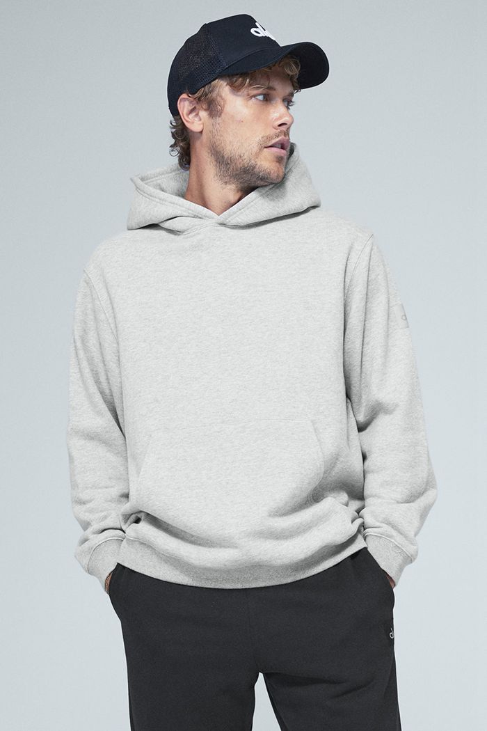 Sudadera Con Capucha Alo Yoga Renown Hombre Grises | 031675YIT