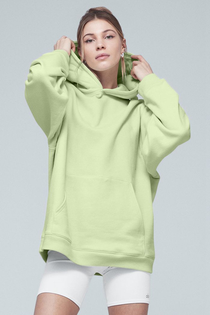 Sudadera Con Capucha Alo Yoga Renown Mujer Verdes | 067598IHK