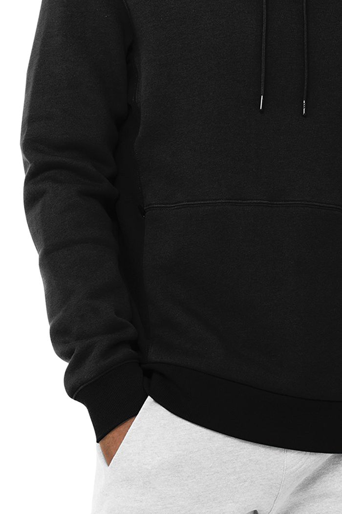 Sudadera Con Capucha Alo Yoga Runyon Hombre Negros | 258936ZWY