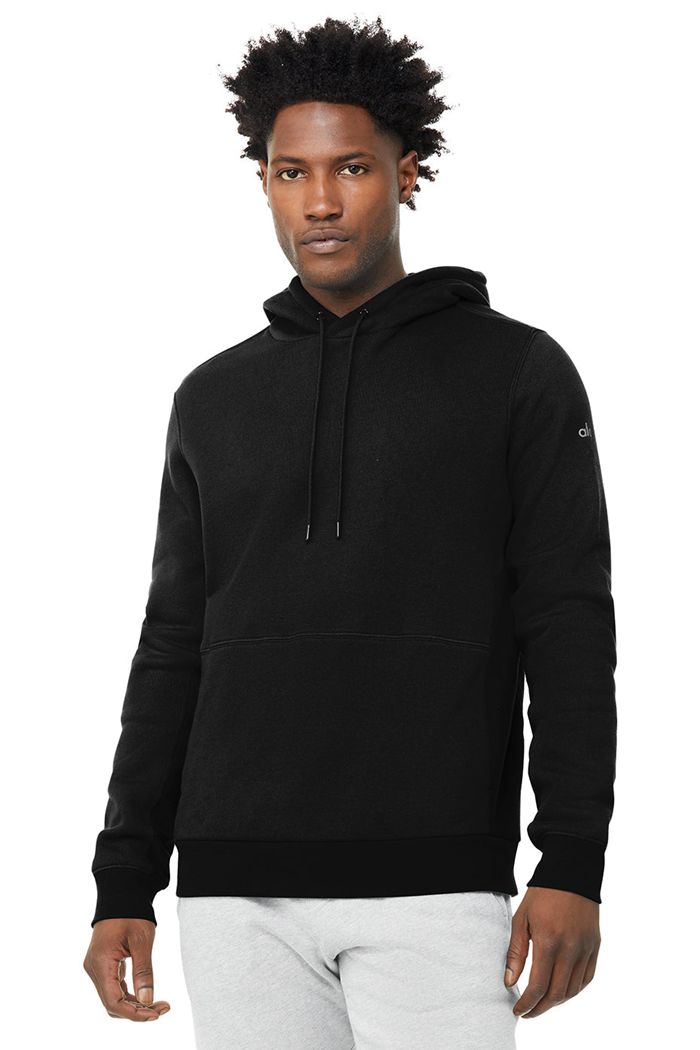 Sudadera Con Capucha Alo Yoga Runyon Hombre Negros | 258936ZWY