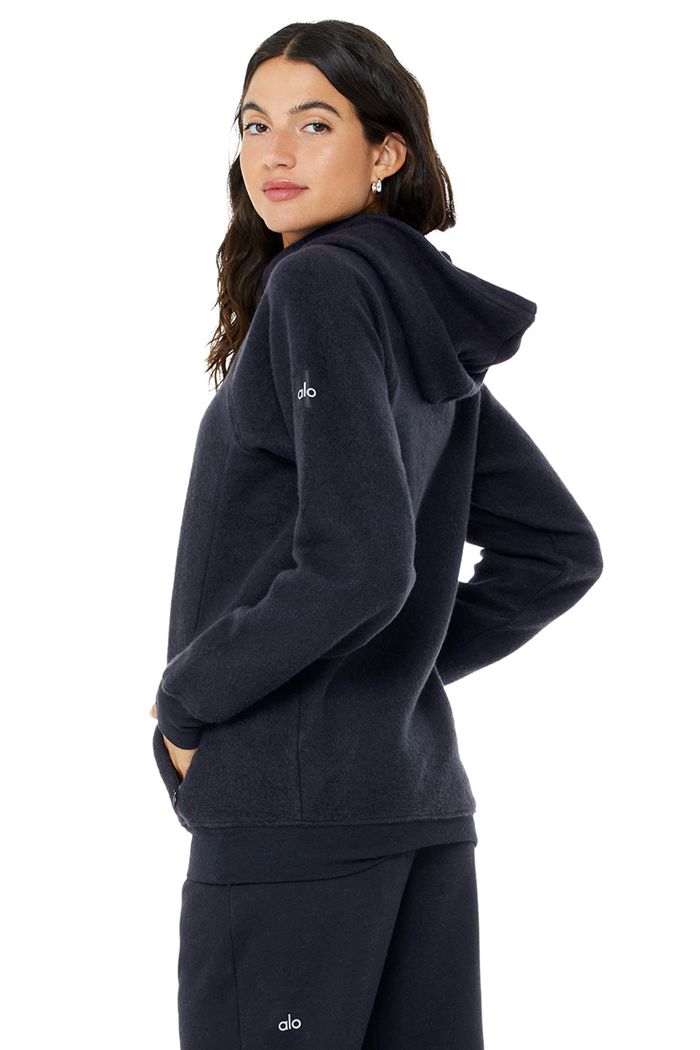 Sudadera Con Capucha Alo Yoga The Triumph Mujer Negros | 246890WST