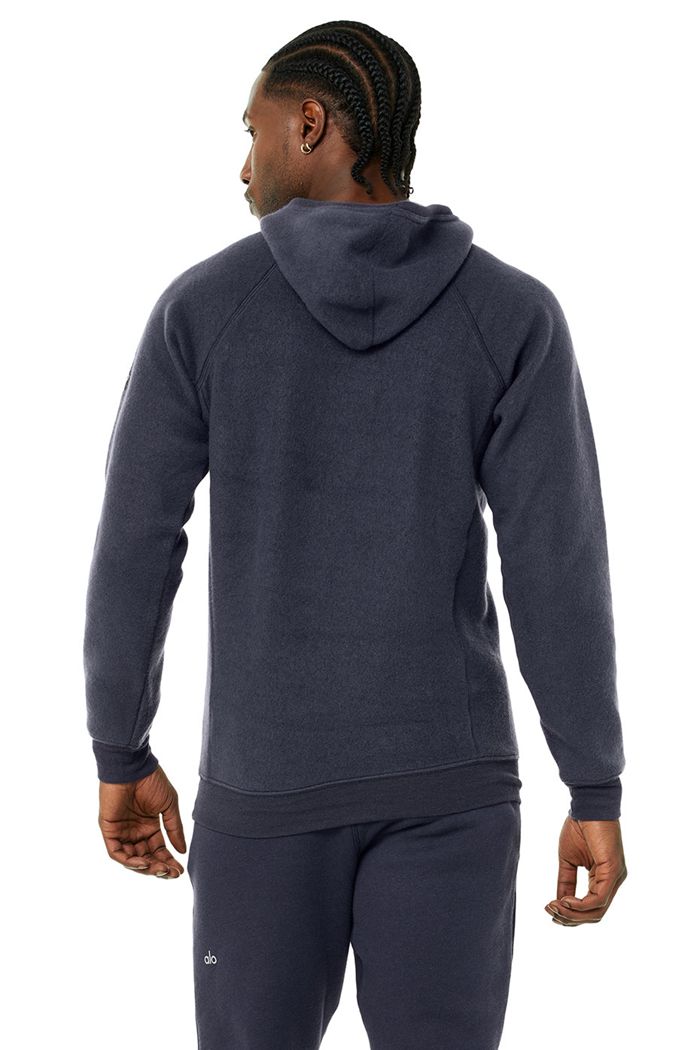 Sudadera Con Capucha Alo Yoga The Triumph Hombre Negros | 768153OYT