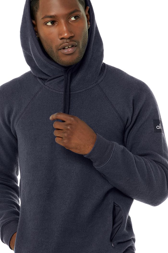 Sudadera Con Capucha Alo Yoga The Triumph Hombre Negros | 768153OYT