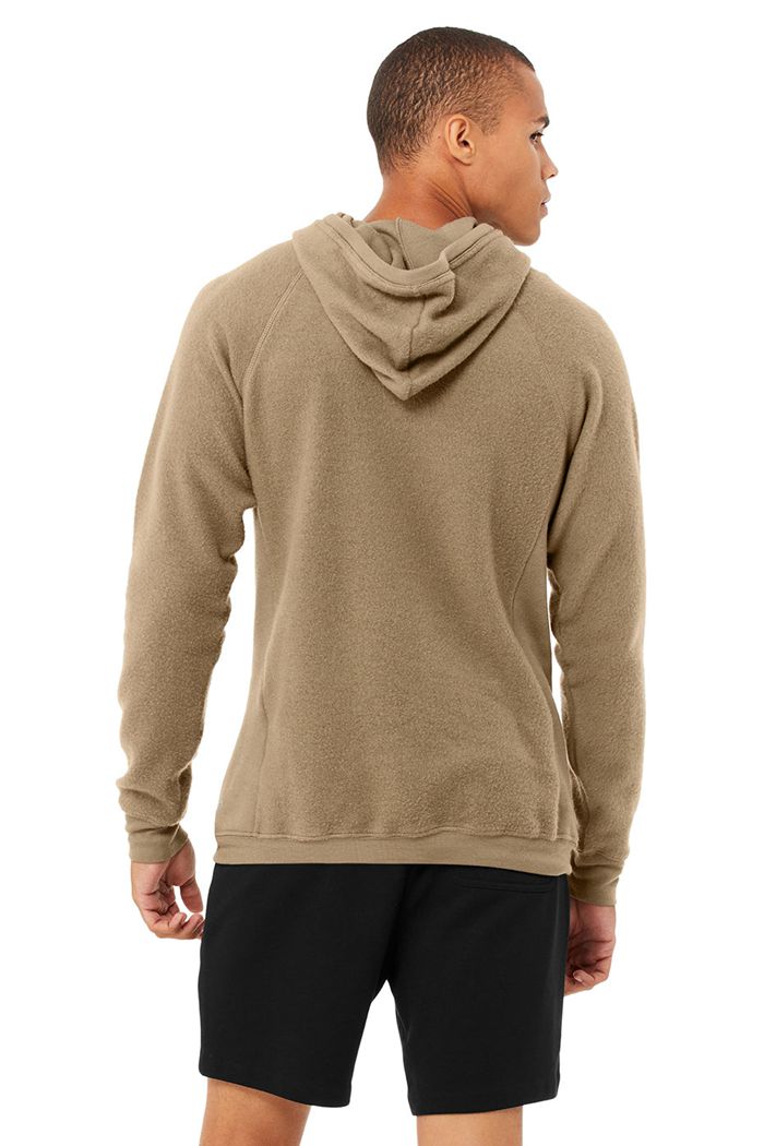 Sudadera Con Capucha Alo Yoga The Triumph Hombre Marrom | 982467OVX