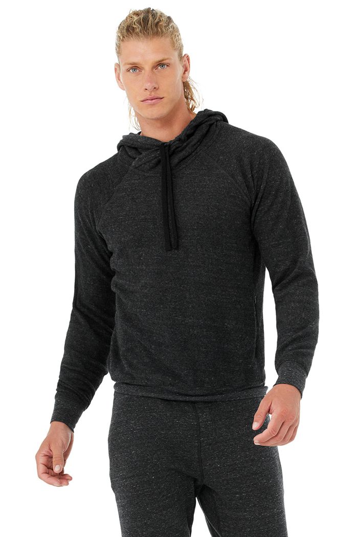 Sudadera Con Capucha Alo Yoga Triumph Hombre Grises Negros | 372195RJZ