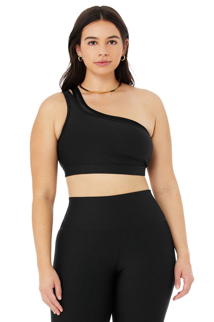 Sujetadores Alo Yoga Airlift Excite Mujer Negros | 072913JCP