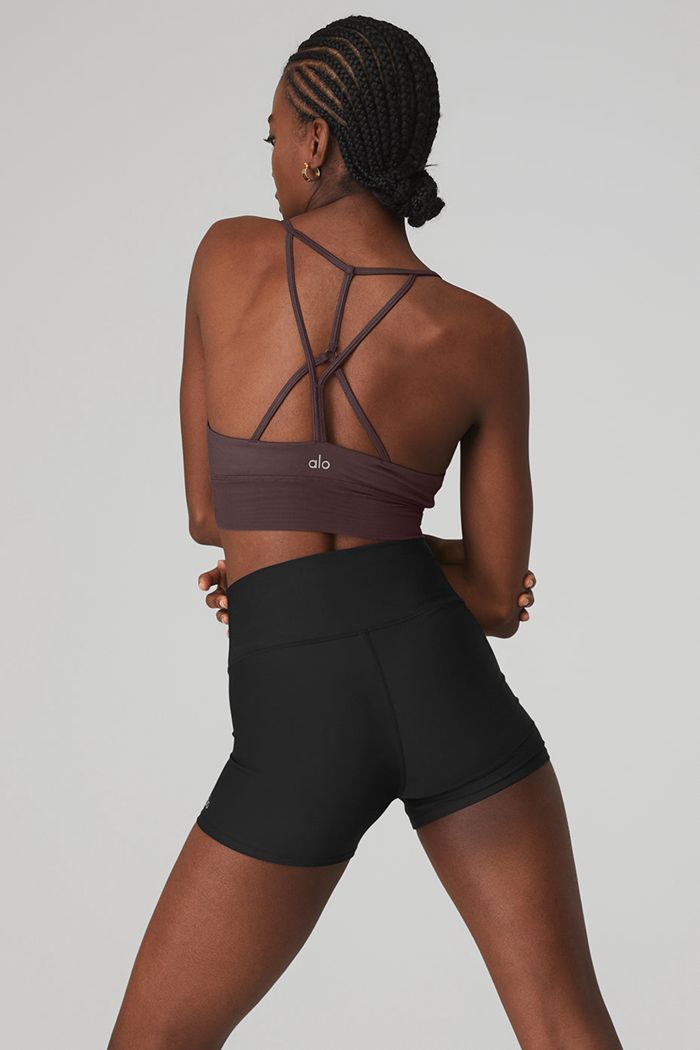 Sujetadores Alo Yoga Lavish Mujer Negros | 295086BYW