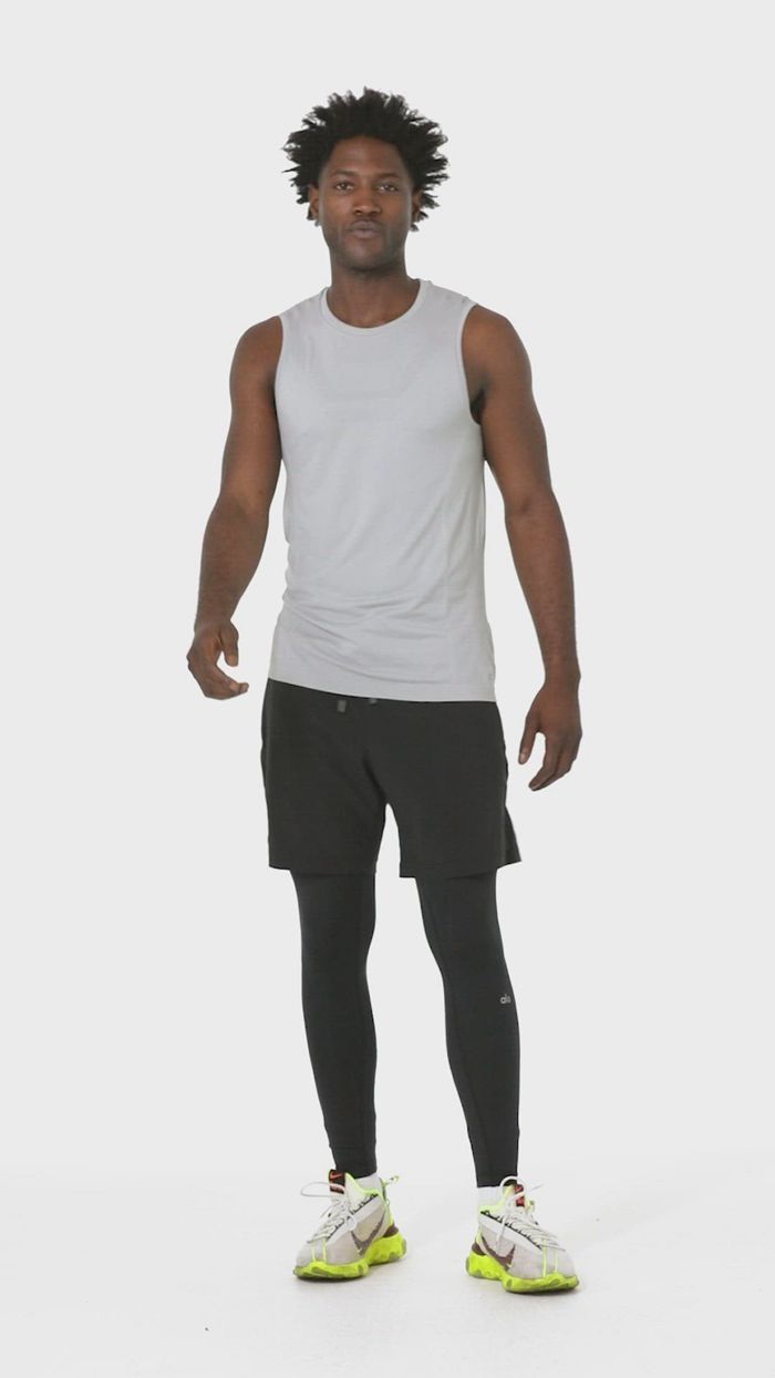 Tank Tops Alo Yoga Amplify Seamless Muscle Hombre Negros | 634918XUA